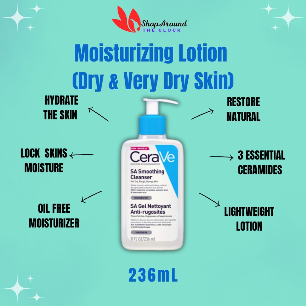 Cerave Body Lotion/ CeraVe Long Lasting Whitening Moisturizer Fresh