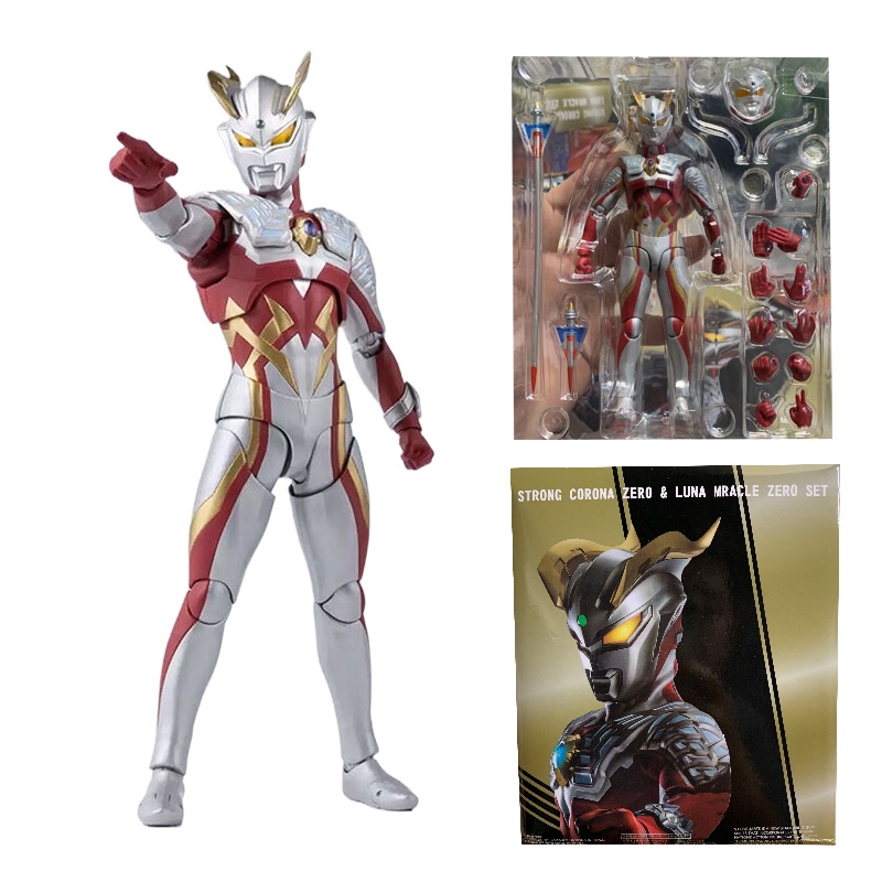 Shf Ultraman Leo Zero Rabbit Form Tiga Jack Victory Articulado S H ...