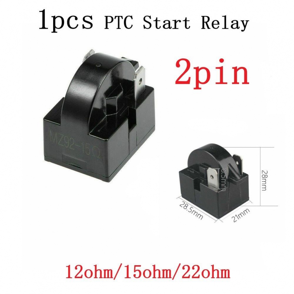 Start Relay 2 Pins Refrigerator Relay 1Pcs 2022 For Mini Fridges And