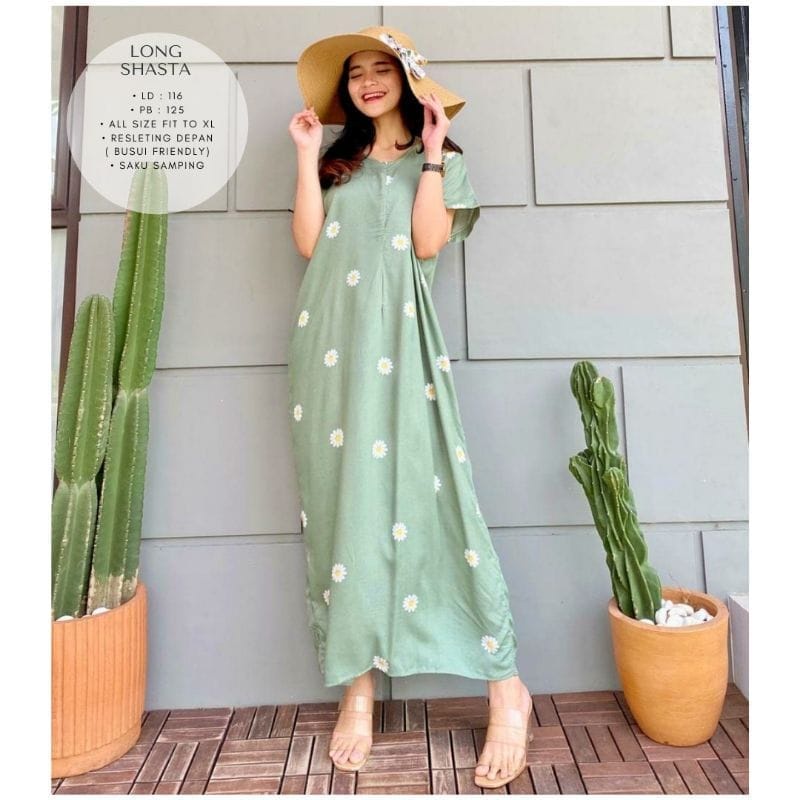 Ankle-length Busi Negligee, Soft RAYON Material, LD 120 CM | Shopee ...