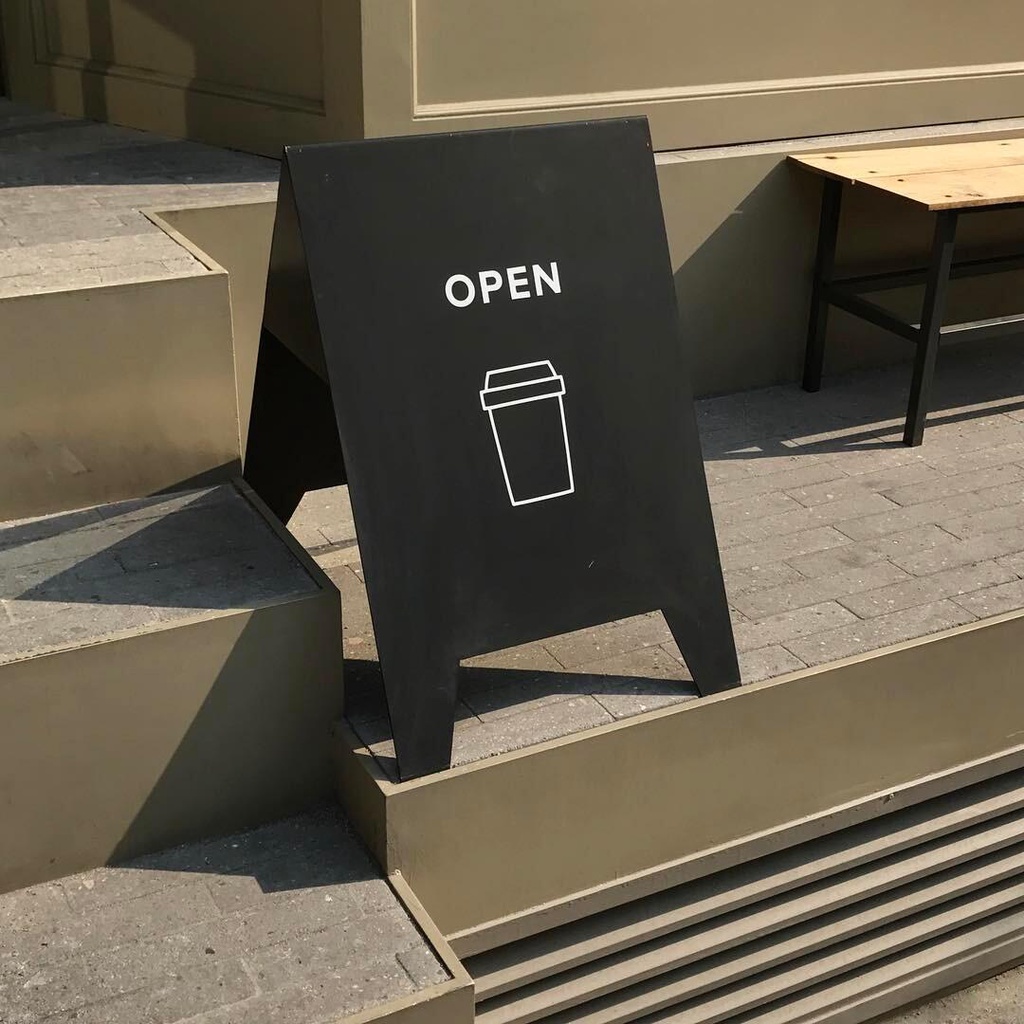 Customization~Korean Outdoor Vertical Style~Signboard~Floor Doorway ...