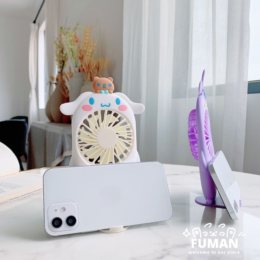 Summer Expel Heat USB Portable Rechageable Mini Handheld Fan Cute ...