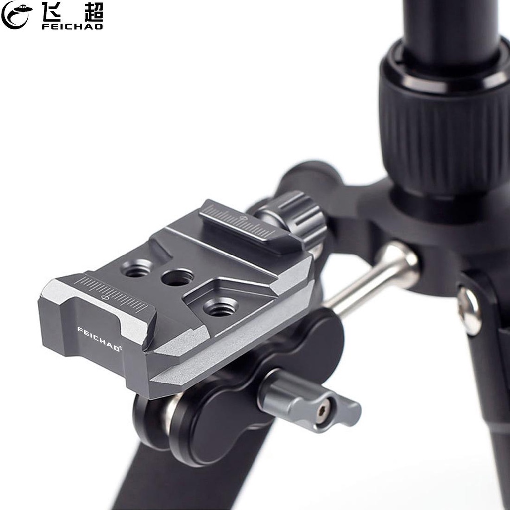 FEICHAO Quick Release Plate Gimbal Base 15mm Double-Hole