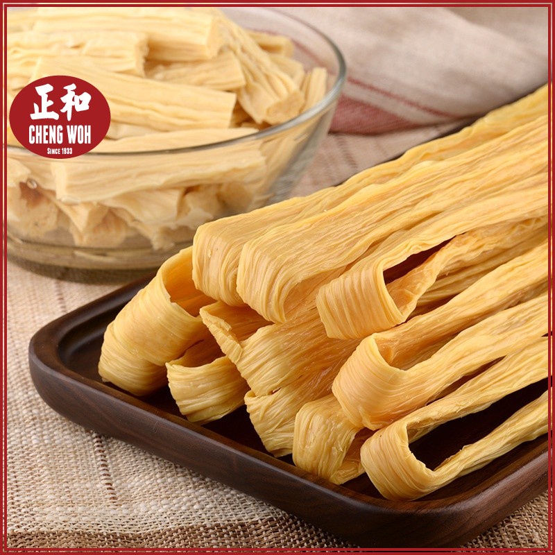 黄豆腐竹枝 450g Premium Beancurd Handmade Sticks 河源特产农家手工腐竹 Tauhu Kuning ...