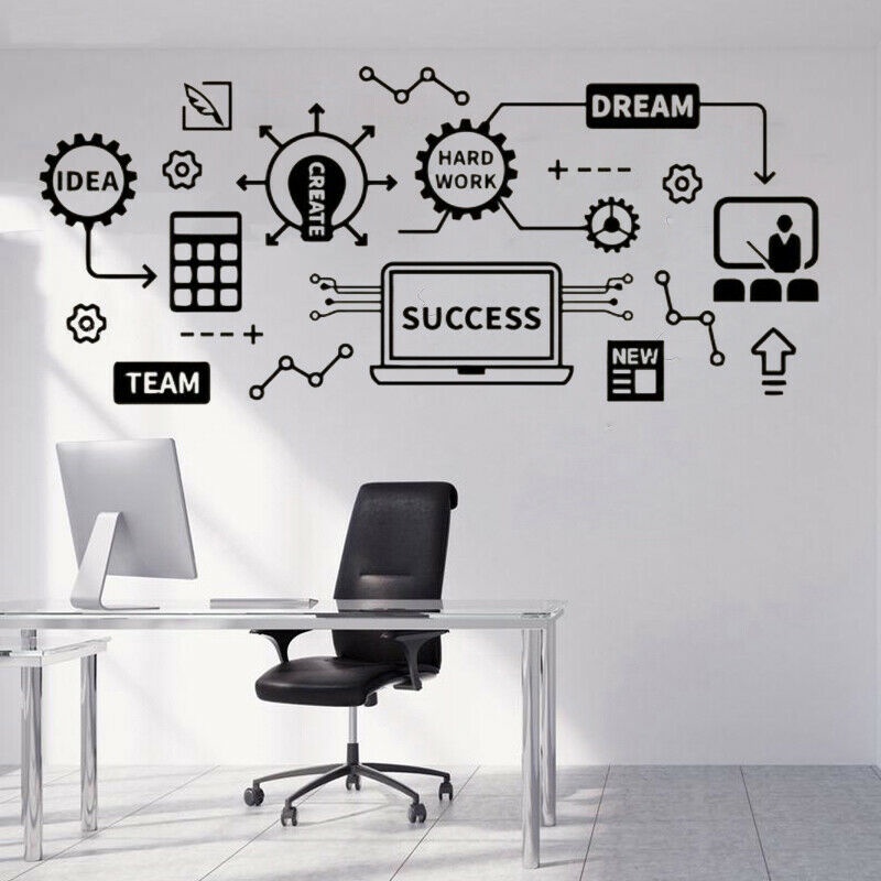 Corporate Office Wall Decals Quotes Every Part of the Working Group ...