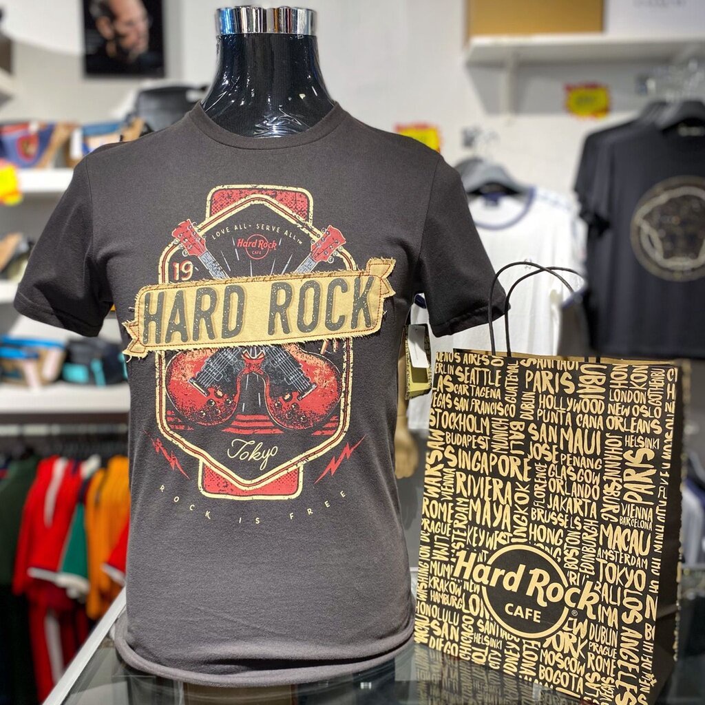 Spot Goods (Ready Stock) Tshirt Hard Rock Cafe Free Paper Bag | Shopee ...