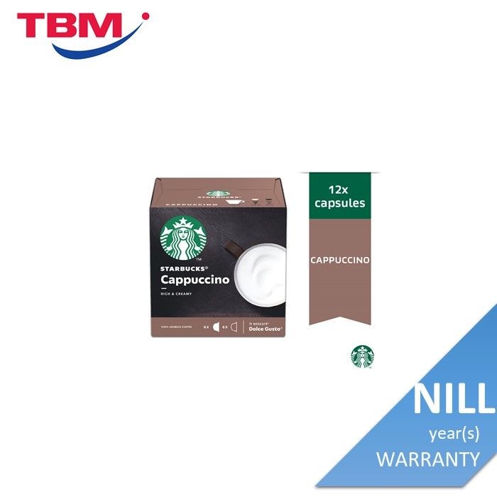 Starbucks® Cappuccino by Nescafé® Dolce Gusto® - 6+6 capsules 
