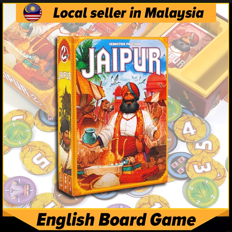 Jaipur Board Game Strategy Game Shopee Malaysia
