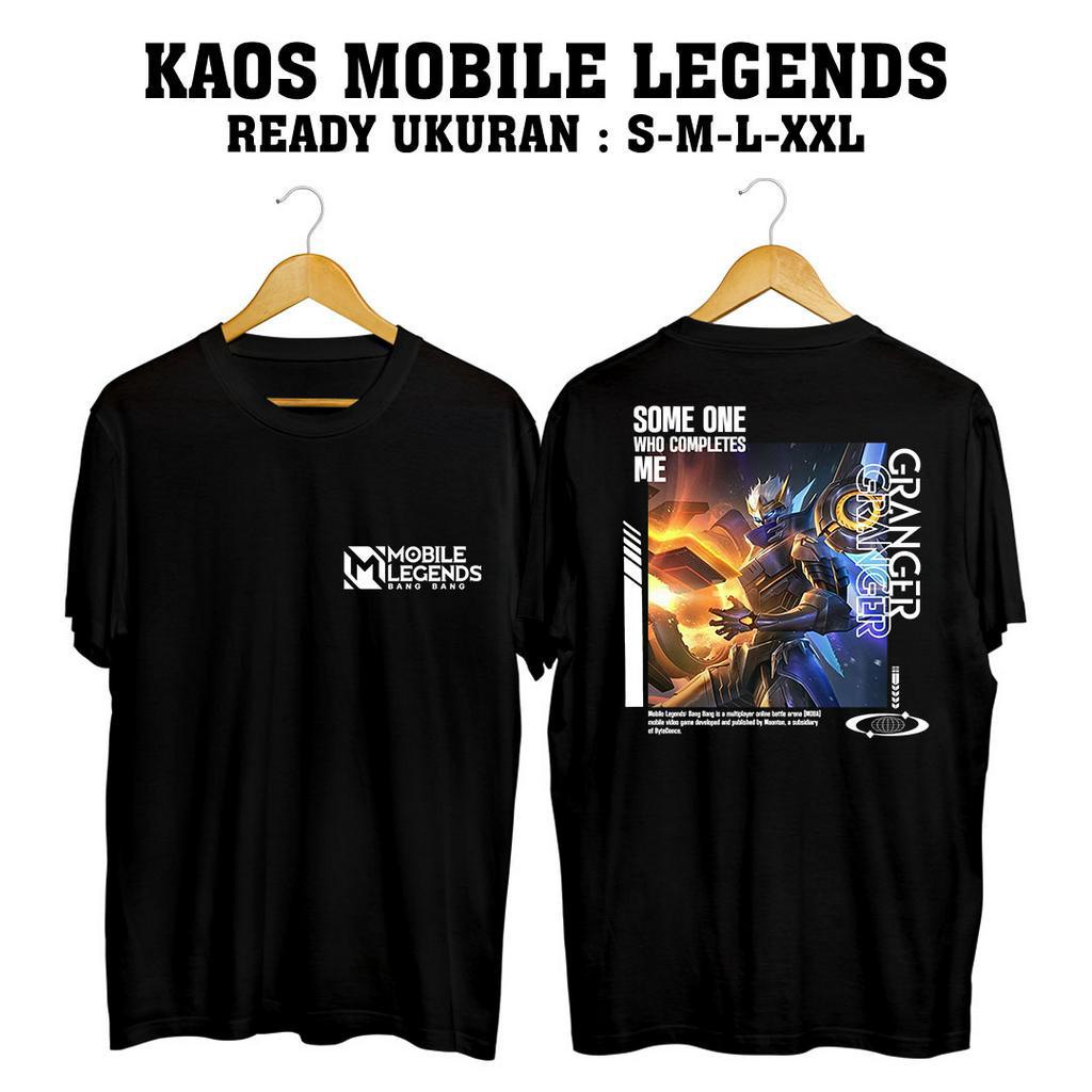 Housemith Kaos Distro Gaming Hero Granger Mobile Legends Premium Quality Baju Gaming Ml