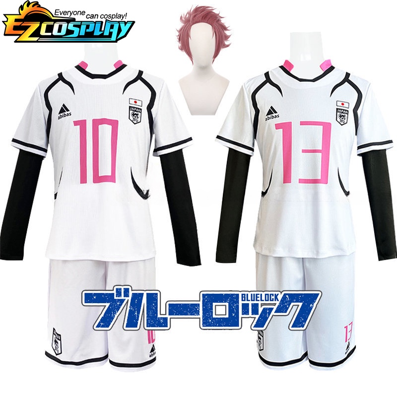 Jual Set Cosplay Blue Lock Custom Satuan Desain Sesukamu - FULLSET, S