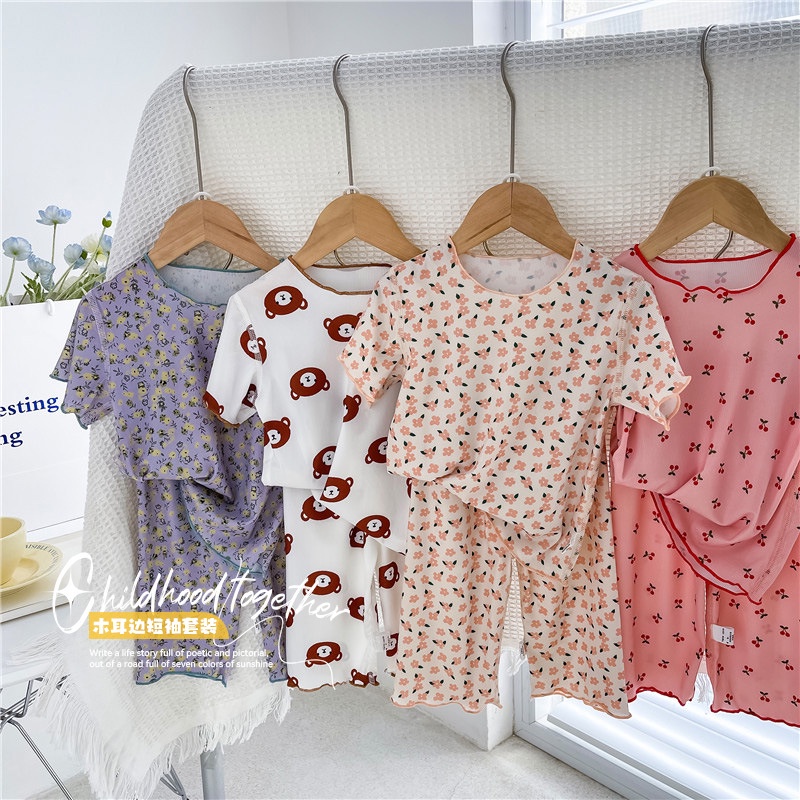 Baby girl best sale summer pyjamas