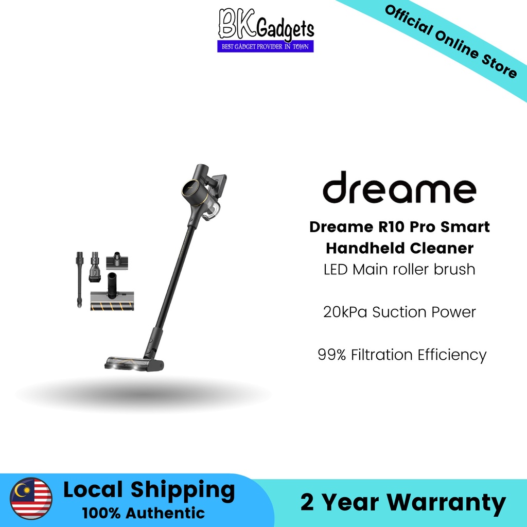 Dreame R10 Pro Cordless Vacuum - Deep Cleaning Done Easily! 