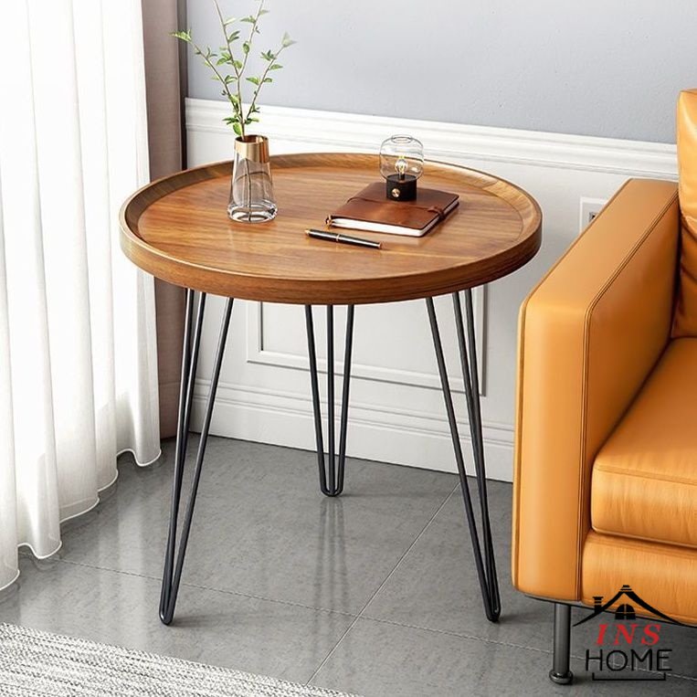 View of Modern Coffee Table Minimalist Side Table Tea Table Light Luxury Nordic ...