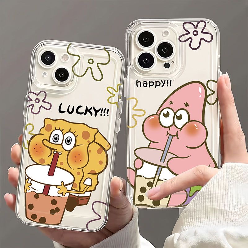 SpongeBob Patrick Star Phone Case Suitable for Iphone 14 13 12 11pro ...