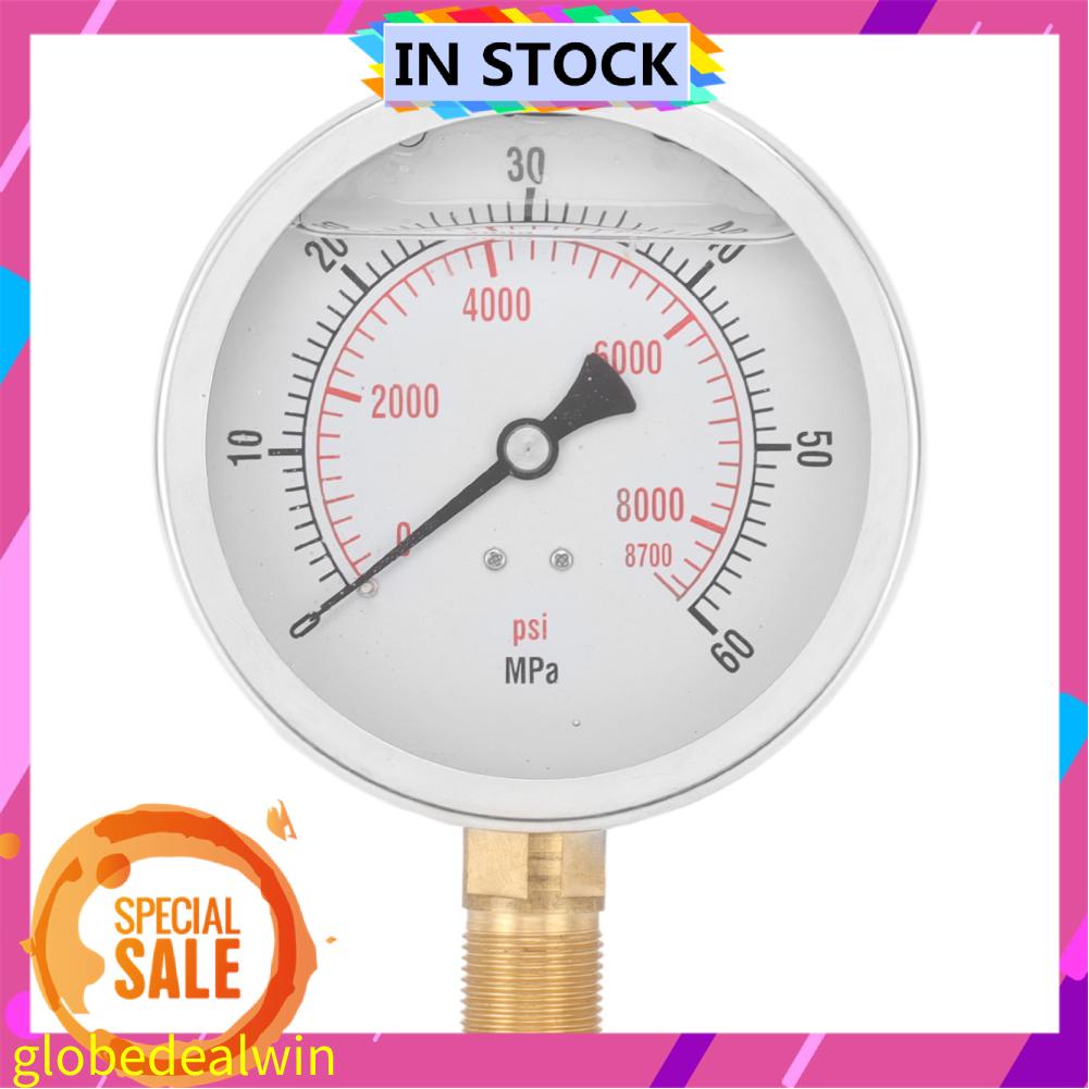 Globedealwin M20x1 CO2 Pressure Gauge M20x1 CO2 Cylinder Pressure Gauge
