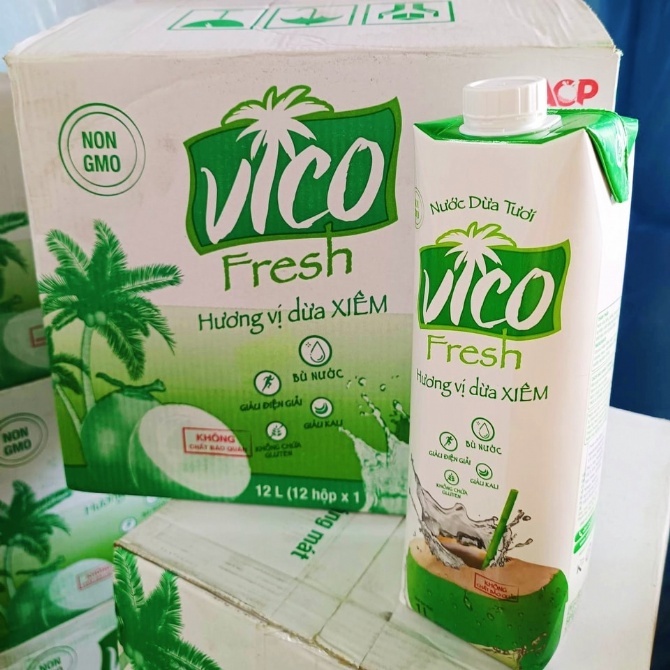 (HALAL) VICO FRESH XIEM COCONUT WATER 1L Shopee Malaysia