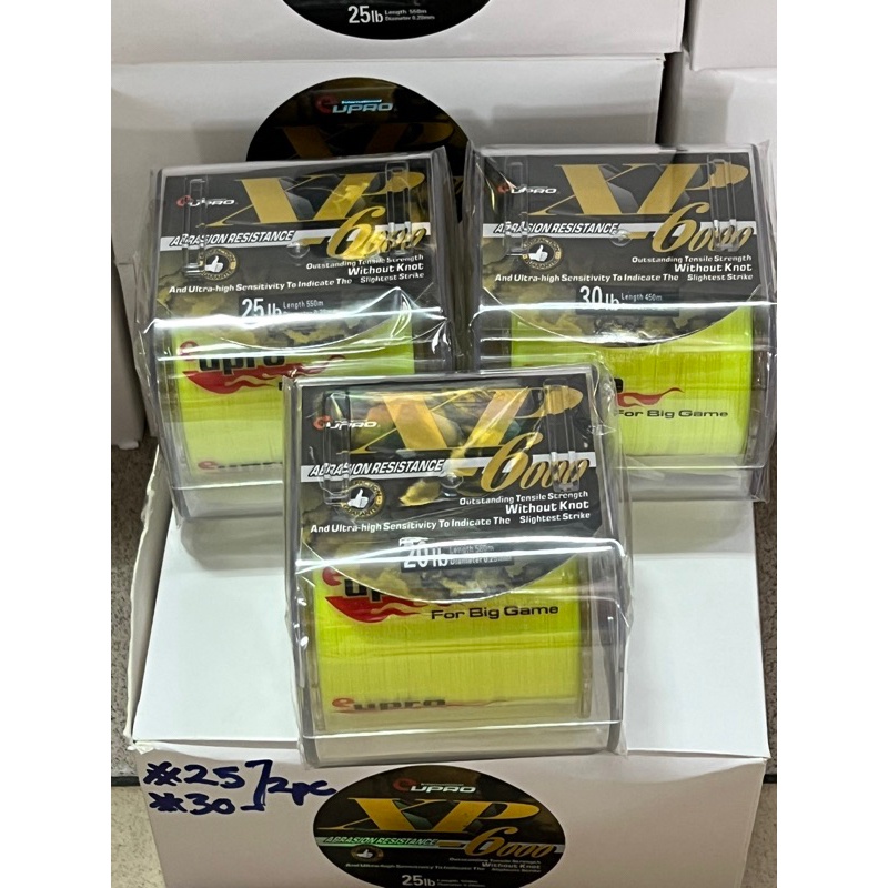 [ READY STOCK ] EUPRO XP 6000 LINE FOR BIG GAME Light Green Quarter ...