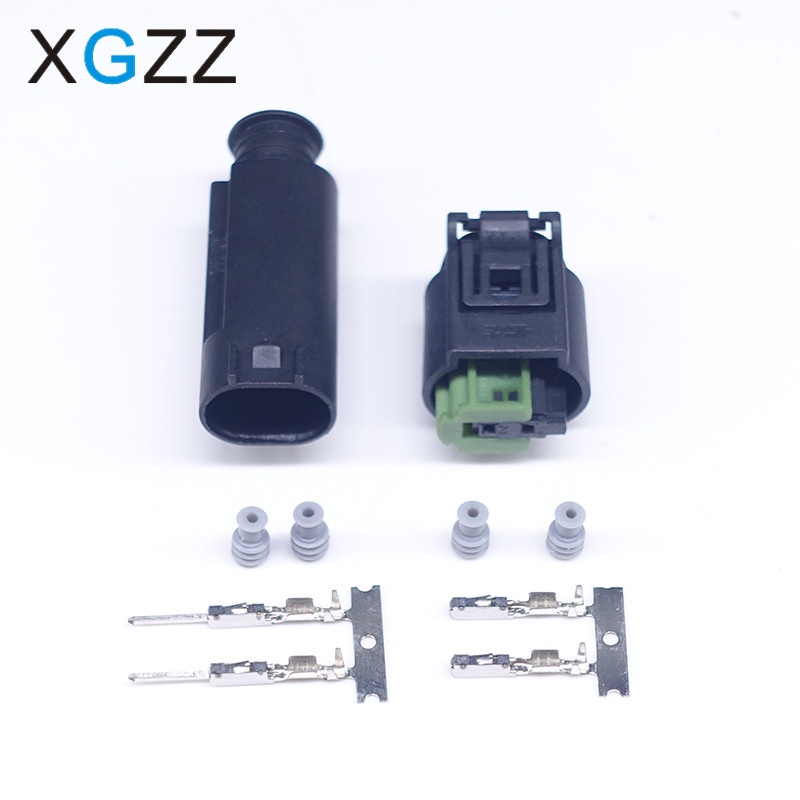 XG7021-0.6-11/21 2 Pin Female Tyco 968405-1 Fuel Injector Auto Plug 1 ...