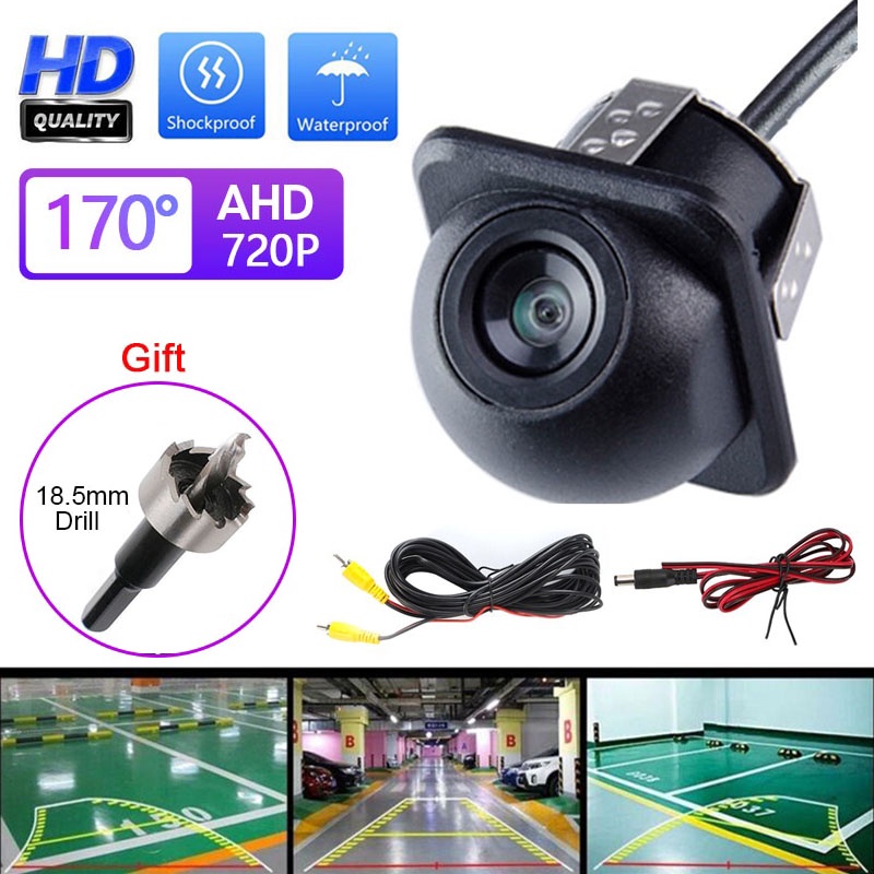 AHD 720P 25fps Car Rear View Reverse Parking Camera Starlight Night ...