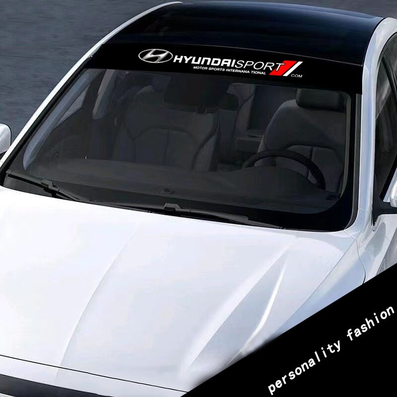 Car front windshield sticker suitable for Hyundai Accent h1 Trajet ...