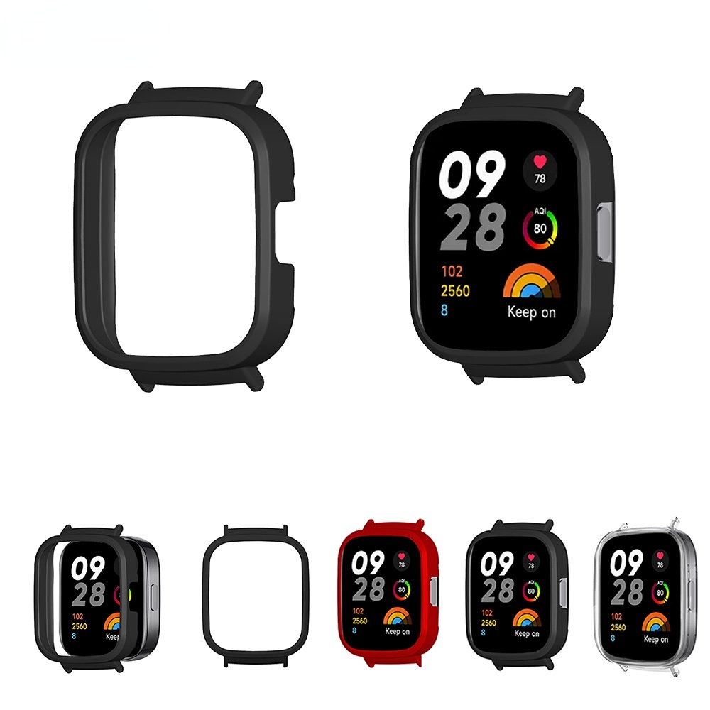 Watch Case For Redmi Watch 3 Hollow Half Pack Antifall Scratch PC