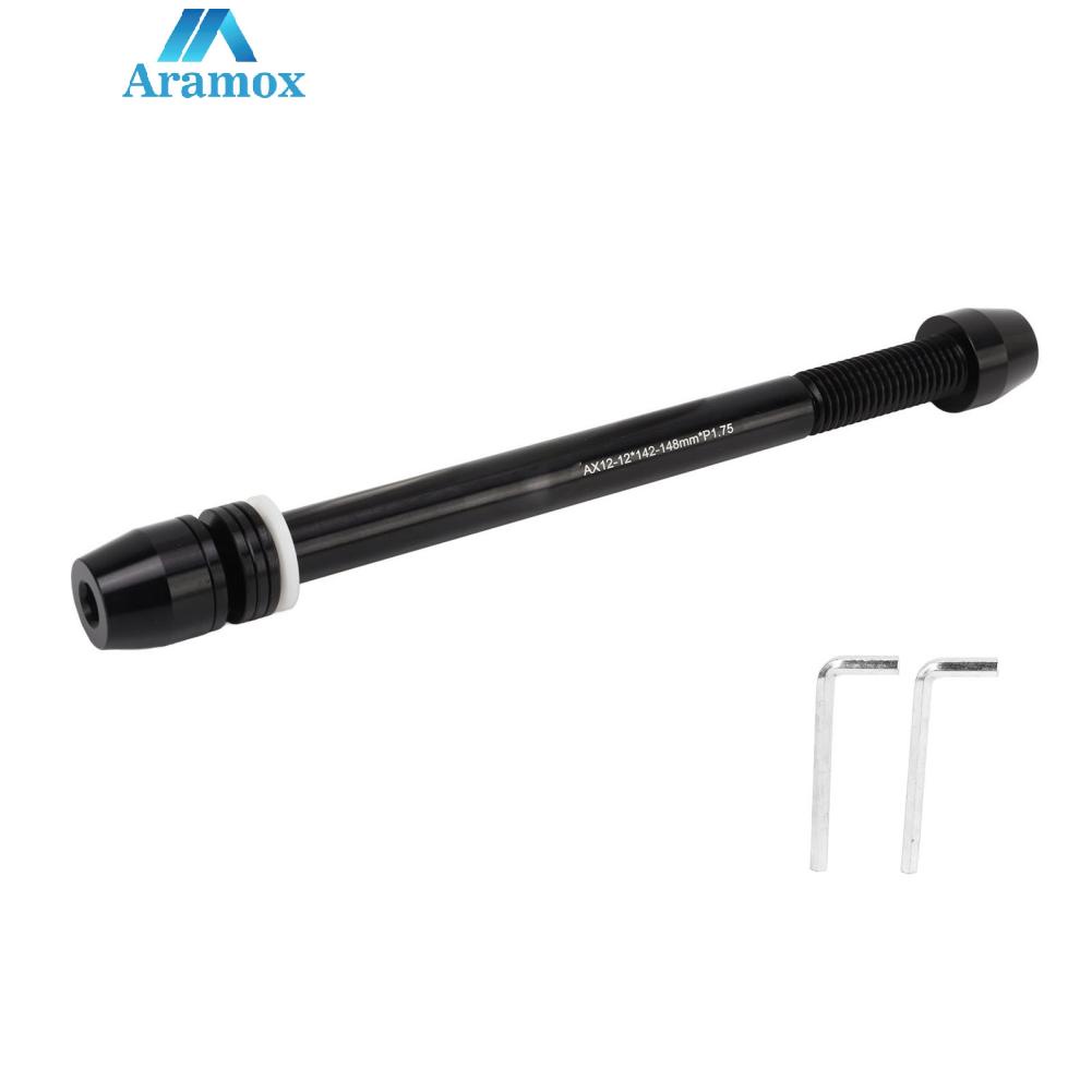 Aramox Bike Trainer Thru Axle Bike Trainer Shaft Accurate for Indoor