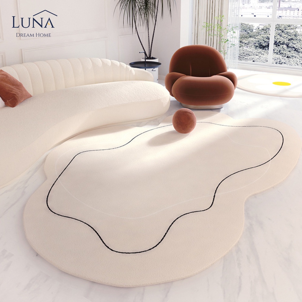 LUNA [Ins Shapeless Rug] Raya Ins Living Room Carpet Big Modern Anti ...