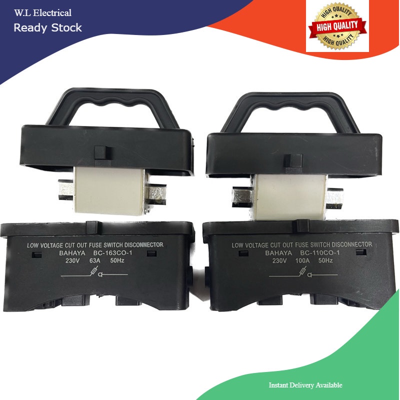Low Voltage Cut Out Fuse Switch Disconnector (63A/100A) Shopee Malaysia
