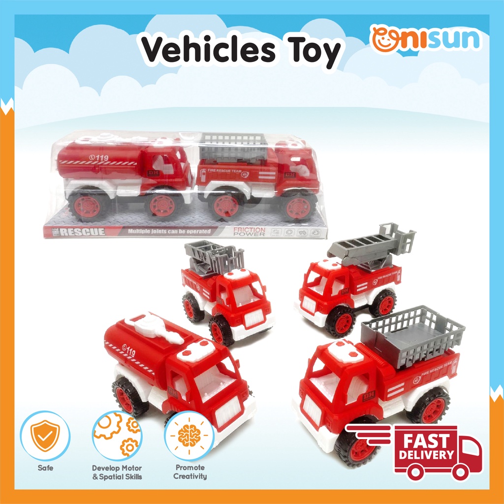 Hape Sustainable Wood Toy Hape Large Fire Station Playset With Battery