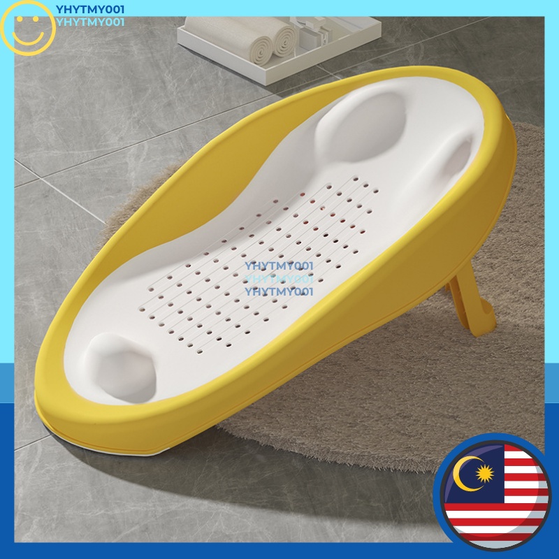 READY!! Baby Folding Bath Bed Children's Bath Rack Baby Bath Net Bath Mat Baby Shower Folding