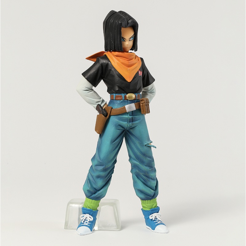 Anime Dragon Ball Z Android 17 Android 18 PVC Action Figures 24cm ...