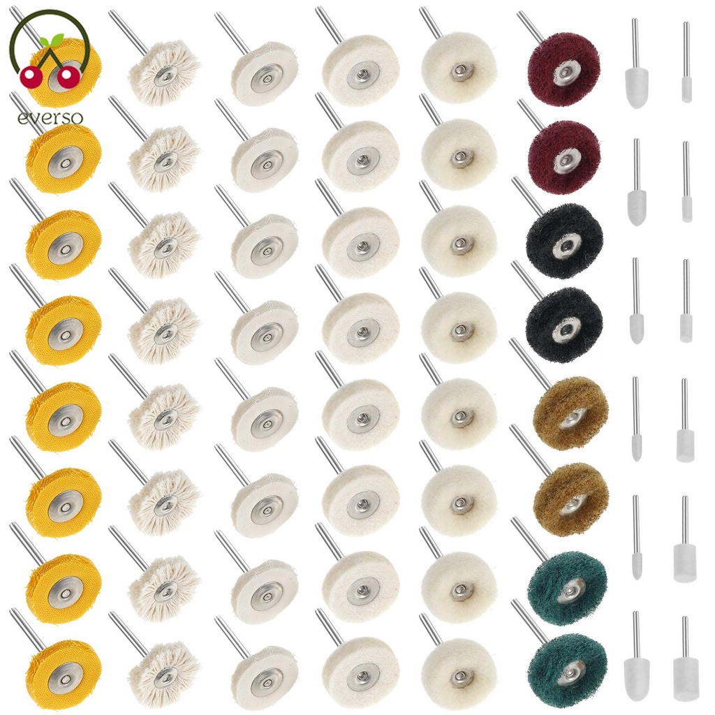 58Pcs Polishing Buffing Wheel Set Antiscratch Abrasive Buffing Wheel