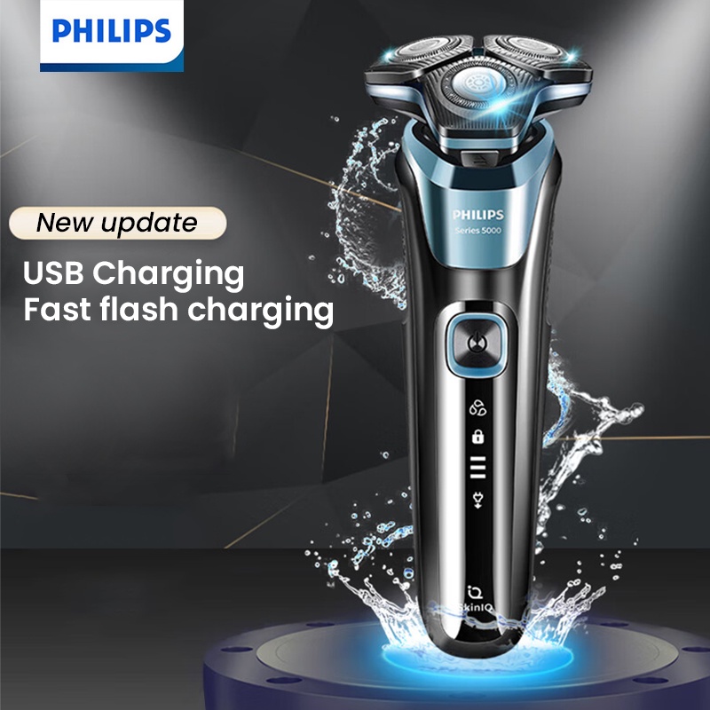 Philips Shaver S5832 Wet Dry Razor 3-head Shaving Beard Razor Body ...