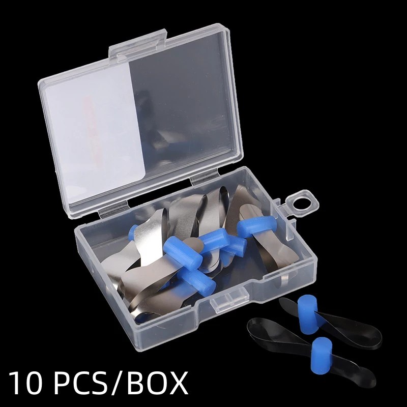 10 pcs/box Dental Orthodontic Twin Anterior Matrice Dental SelfAdhesive Sectional Contoured