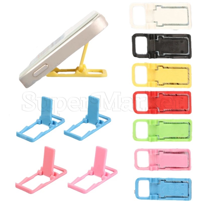 [Random Color]Universal Foldable Desktop Phone Holder / Portable Mini ...