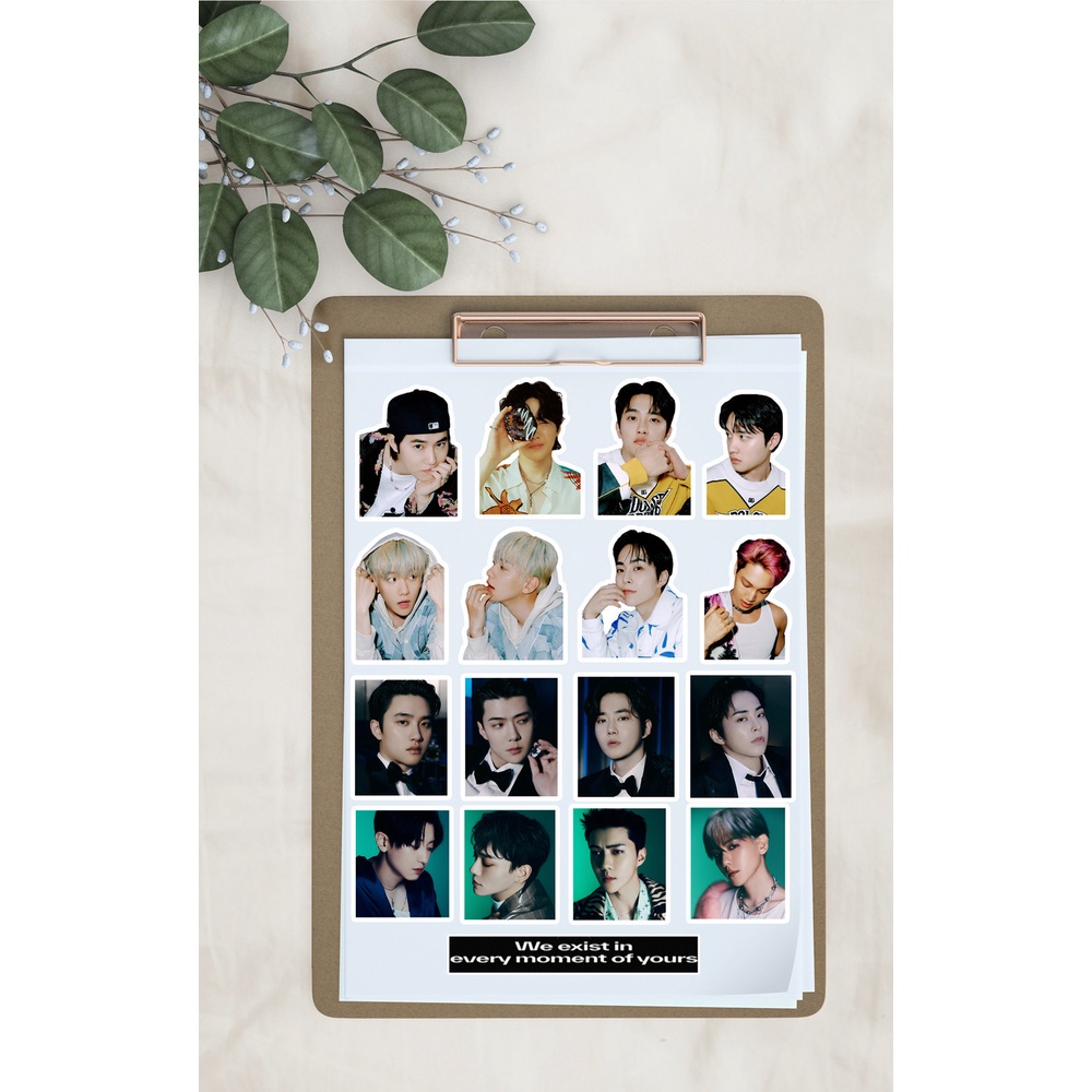 EXO : EXIST 100 pcs Waterproof Non Repeating Stickers Pack | Shopee ...