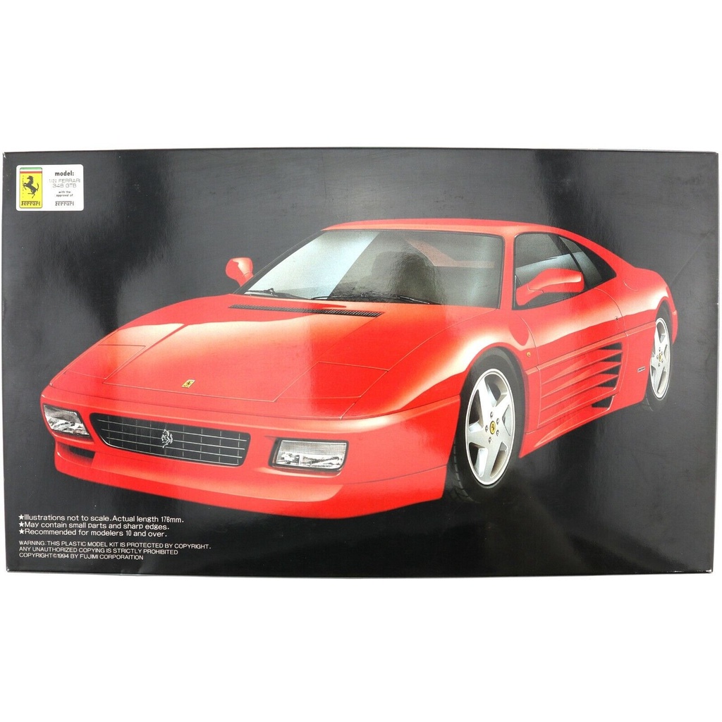 Fujimi 1/24 RS-36 12452 Ferrari 348GTB '94 | Shopee Malaysia