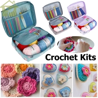 Crochet Hooks, Crochet Needle, 8Pcs Children Beginners for Grandmothers Moms