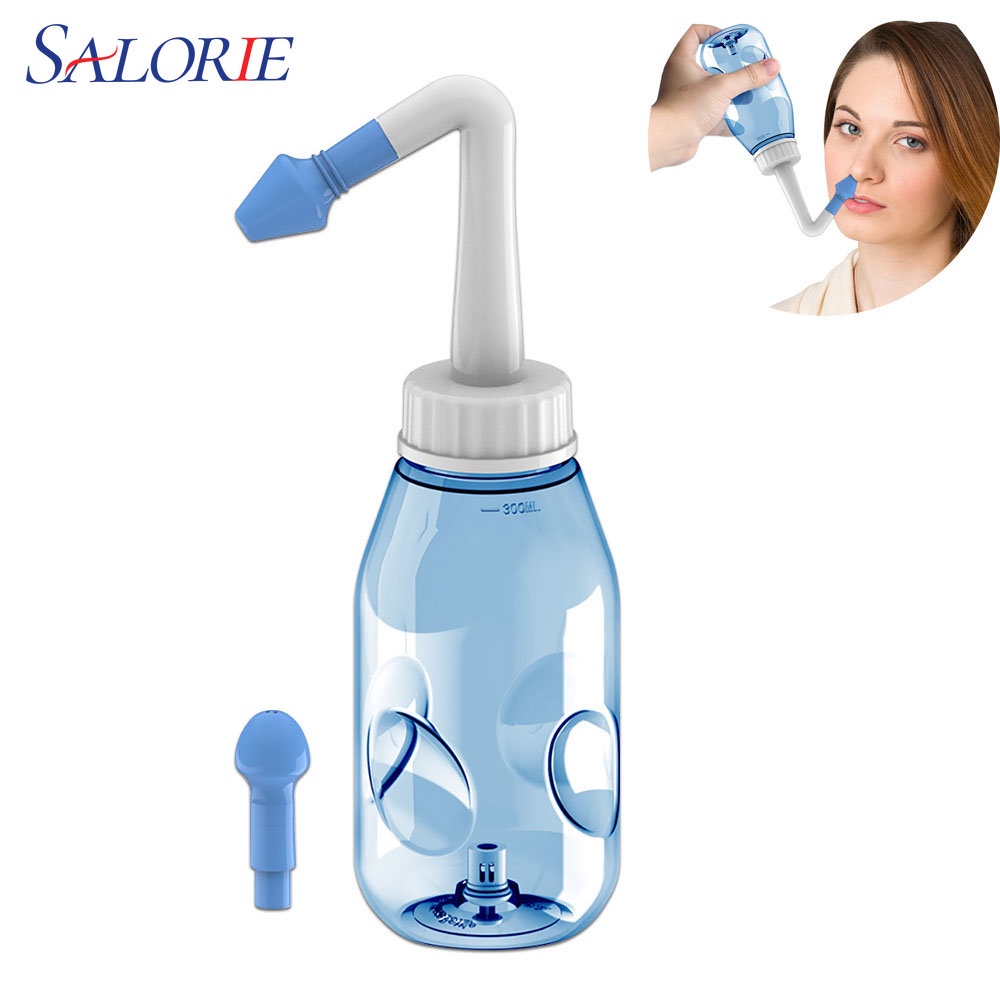 Waterpulse Nasal Wash Bottle Nose Cleaner 300ml For Adults and Children ...