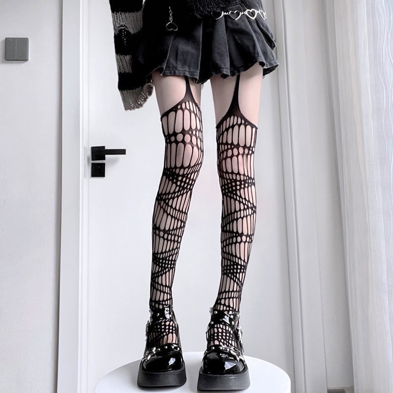 Women Garter Belt Footed Tights Fashion Excellent Stretch Invisiblle ...