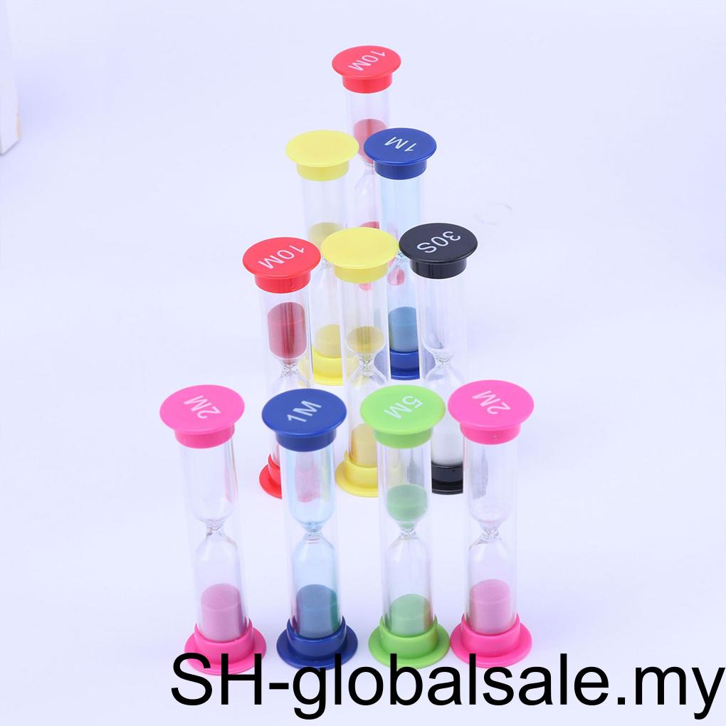 Relaxdays Clessidra Per Bambini, Set 5 Timer Cucina 1, 5, 10, 15, 30 - Foto 2