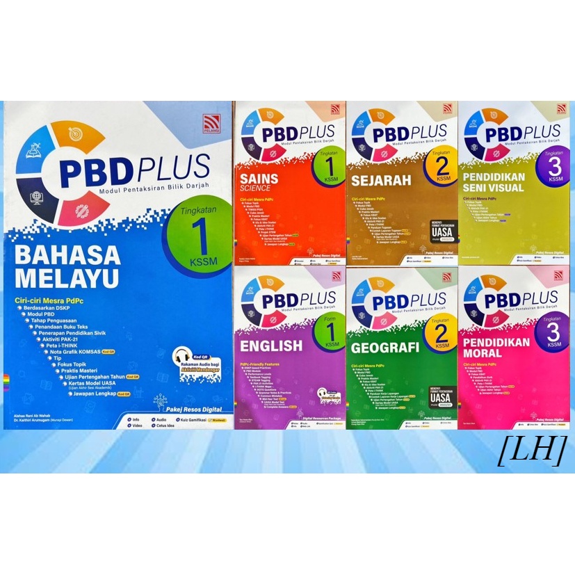 [LH] PELANGI: Buku Latihan PBD PLUS KSSM Format UASA Tingkatan 1.2.3 ...