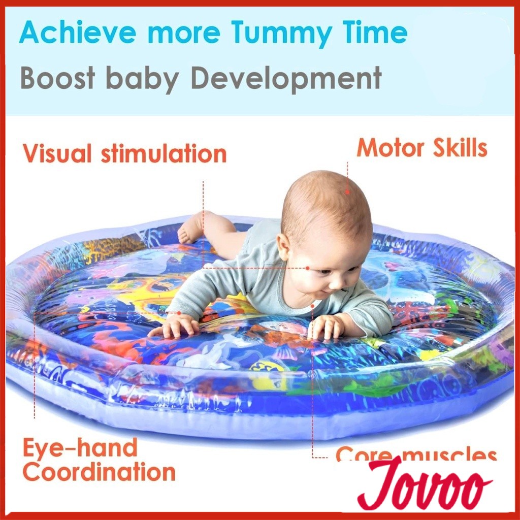 Baby Babies Infant Toddlers Water Play Mat Pelampung Air Bayi Premium