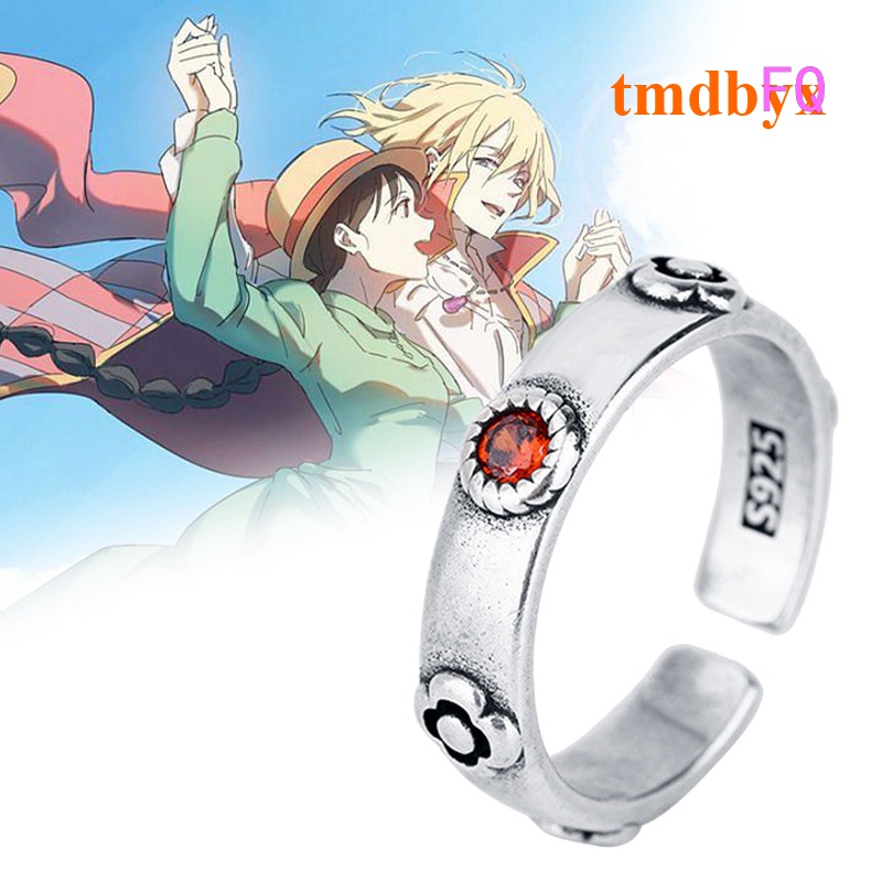 FQ Howl's Moving Castle Ring Hauru Sophie Ring Cosplay Props Lover Gift ...