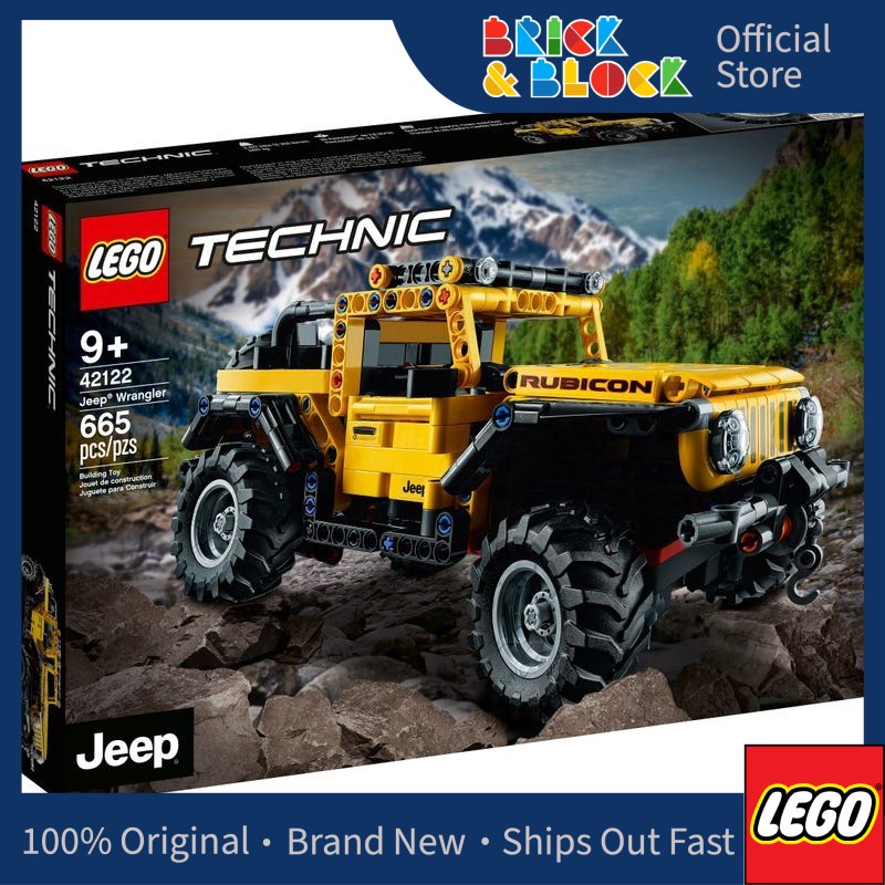 Lego 42122 technic jeep wrangler stores sale