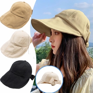 Summer Sun Visor Hat Women Retractable Female Sun Empty Top Hats Riding  Outdoor Sports Cap Anti-UV Beach Fishing Caps Goggle