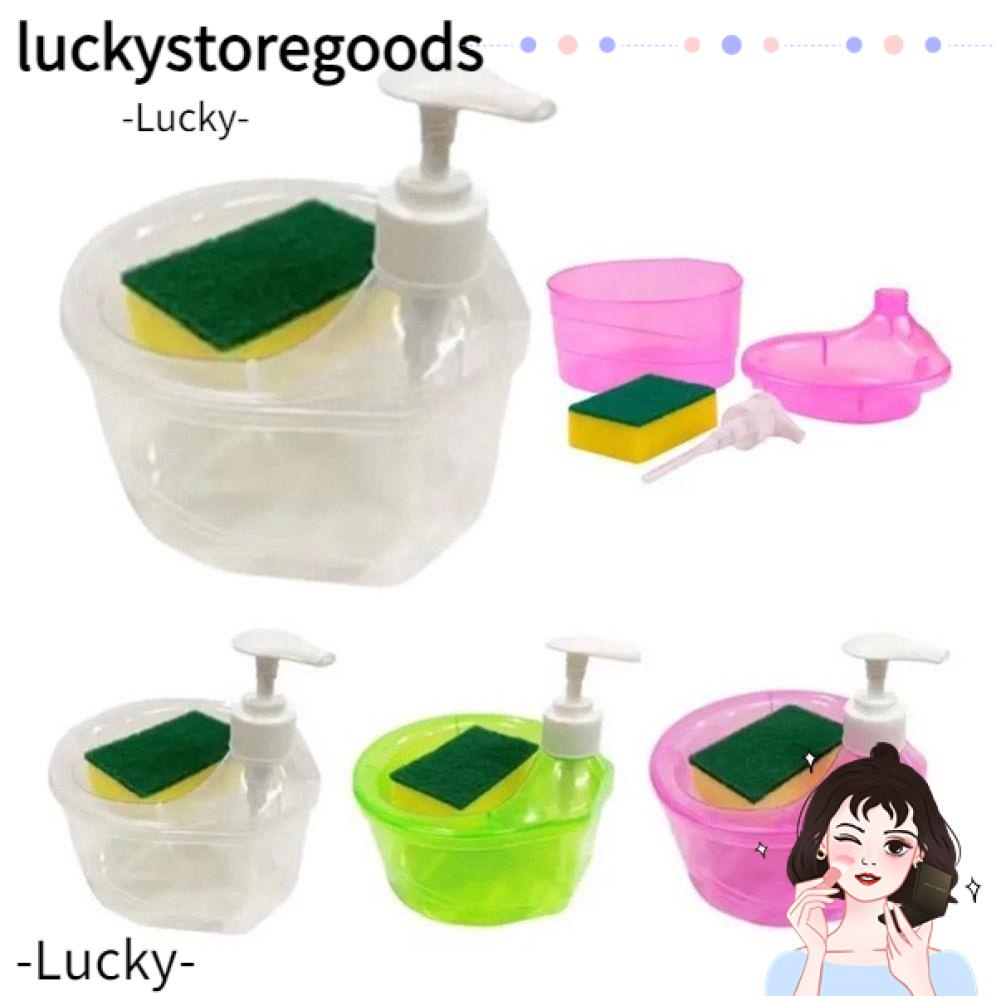 LUCKY Automatic Detergent Dispenser, PressType Manual Soap Dispenser
