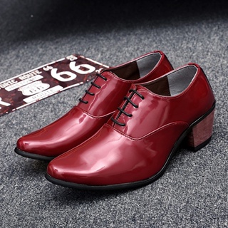 Red Dress Shoes For Men Elegant - ETP Fashion