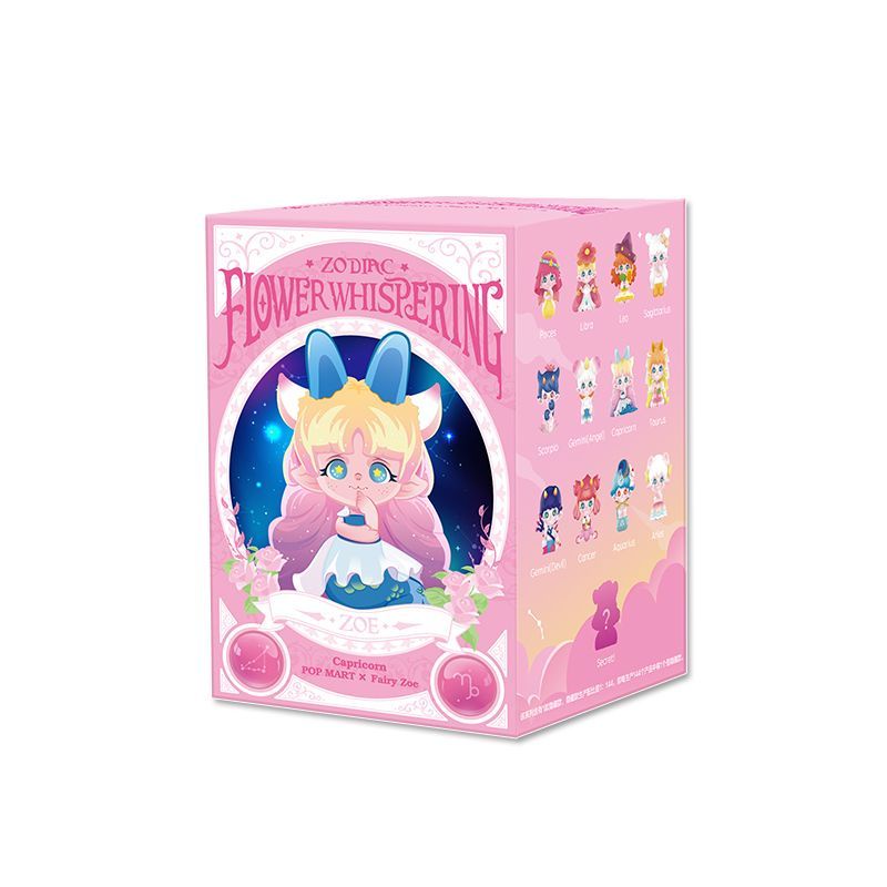 popmart Zoe Flower Whispering Zodiac Series Cute Figure pop mart