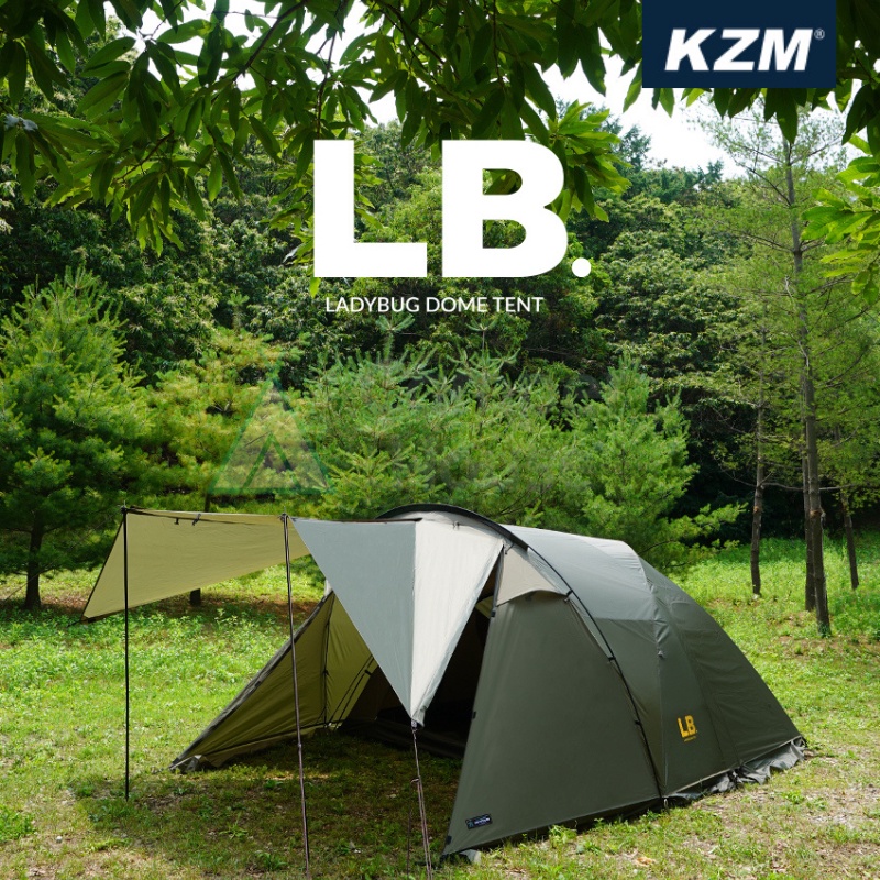 [Ready Stock] KZM LB DOME Outdoor Camping Tent Khemah Shopee Malaysia